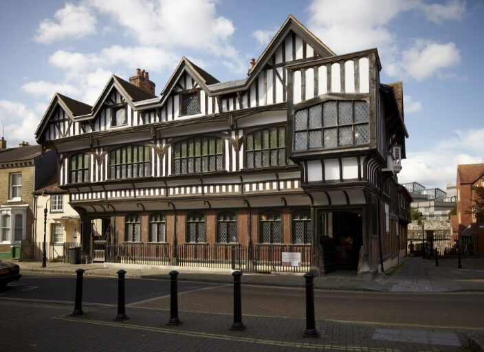 Front of Tudor House